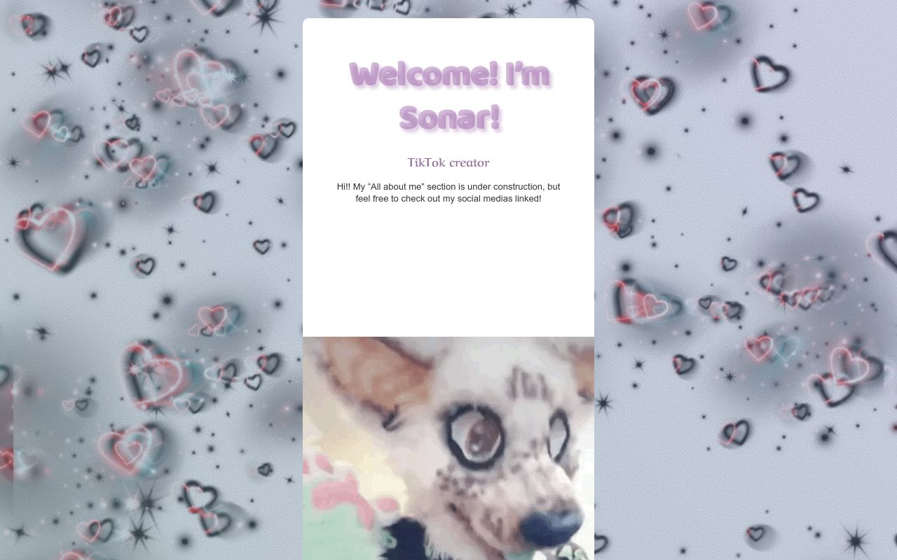 Carrd profile picture for @sonar